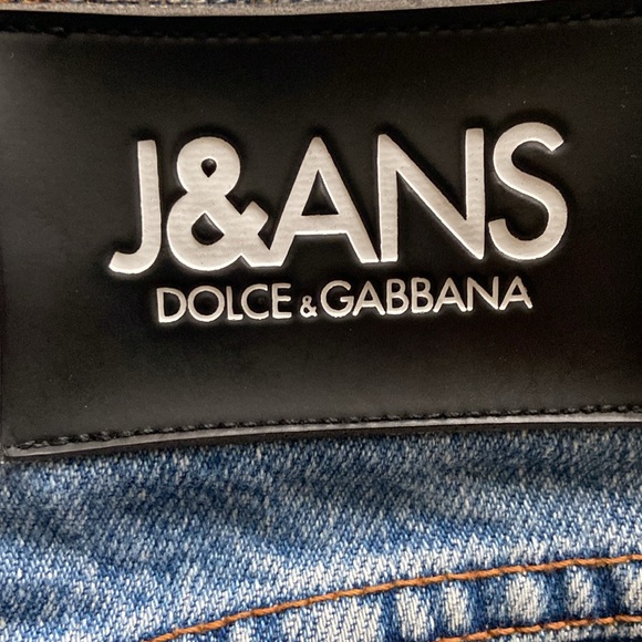 DOLCE & GABBANA High Waisted Jeans Vintage Distressed Wash Denim J&ANS - Picture 4 of 12